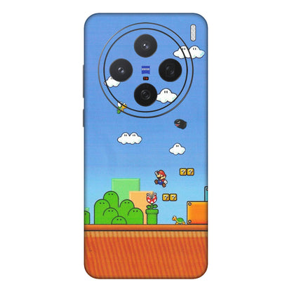 VIVO Z/V/X/T/U/S Series Phone Skins (All Models) - Mario Game Scene - Matte Finish (M-24) Vivo X200 (5G)