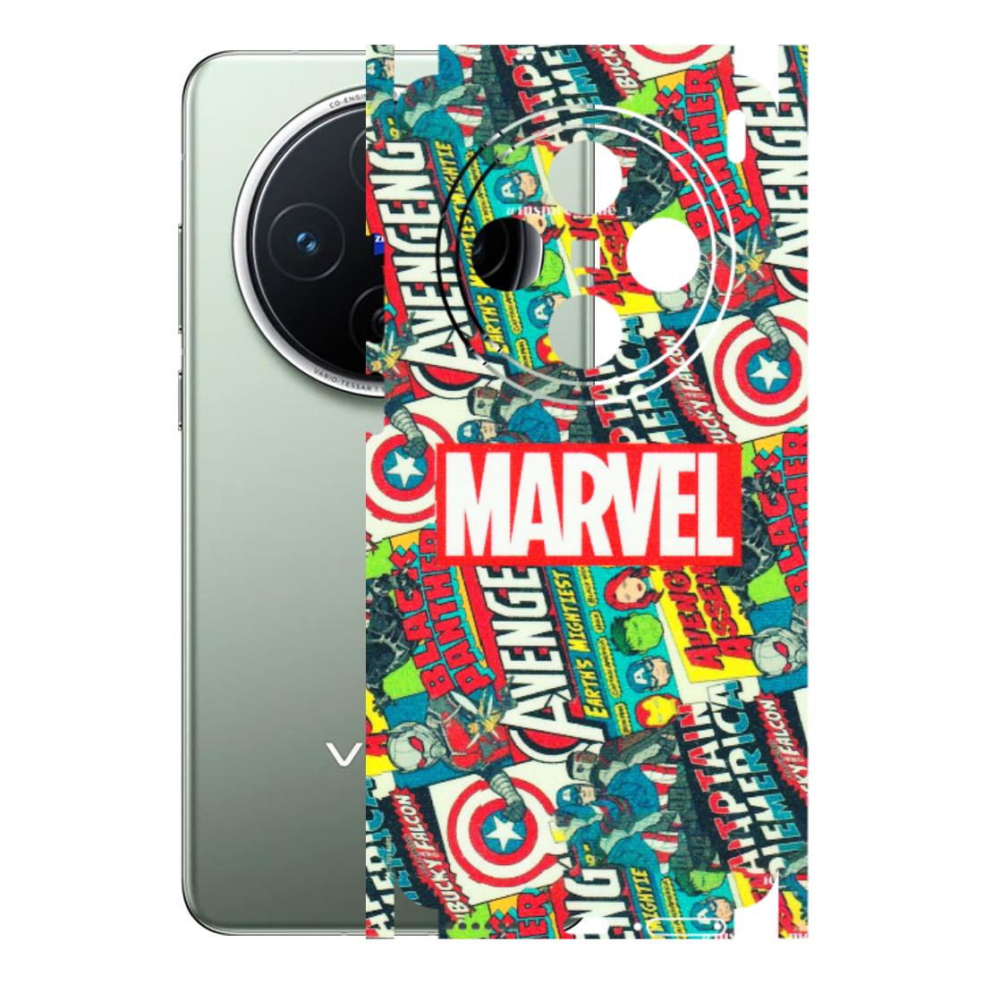 VIVO Z/V/X/T/U/S Series Phone Skins (All Models) - Marvel Comic Lover - Matte Finish (M-30) Vivo X200 (5G)