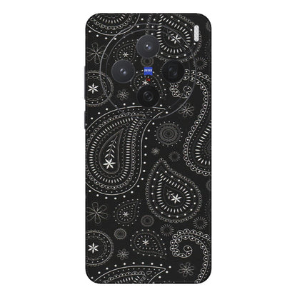 VIVO Z/V/X/T/U/S Series Phone Skins (All Models) - Black Sober Kerry - Matte Finish (M-37) Vivo X200 (5G)