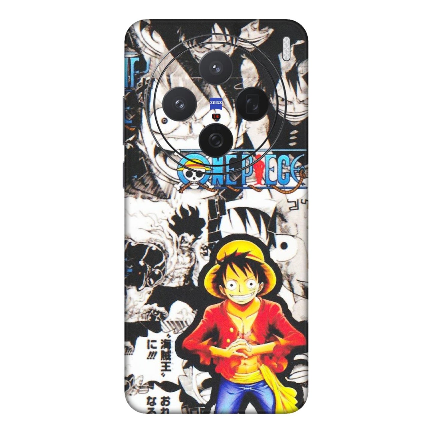 VIVO Z/V/X/T/U/S Series Phone Skins (All Models) - One Piece B&W - Matte Finish (M-63) Vivo X200 (5G)