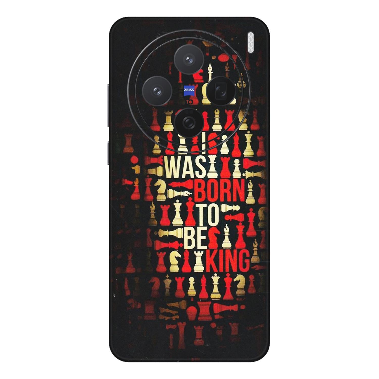VIVO Z/V/X/T/U/S Series Phone Skins (All Models) - Born To Be King - Matte Finish (M-73) Vivo X200 (5G)