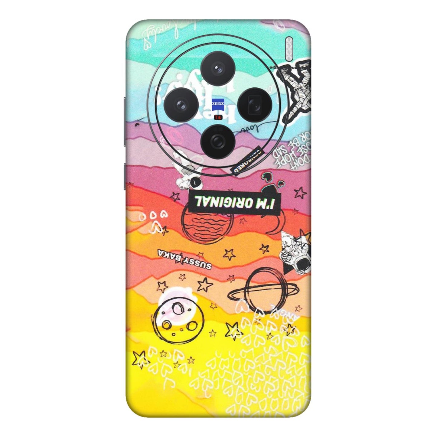 VIVO Z/V/X/T/U/S Series Phone Skins (All Models) - The Original Astronaut - Matte Finish (M-79) Vivo X200 (5G)