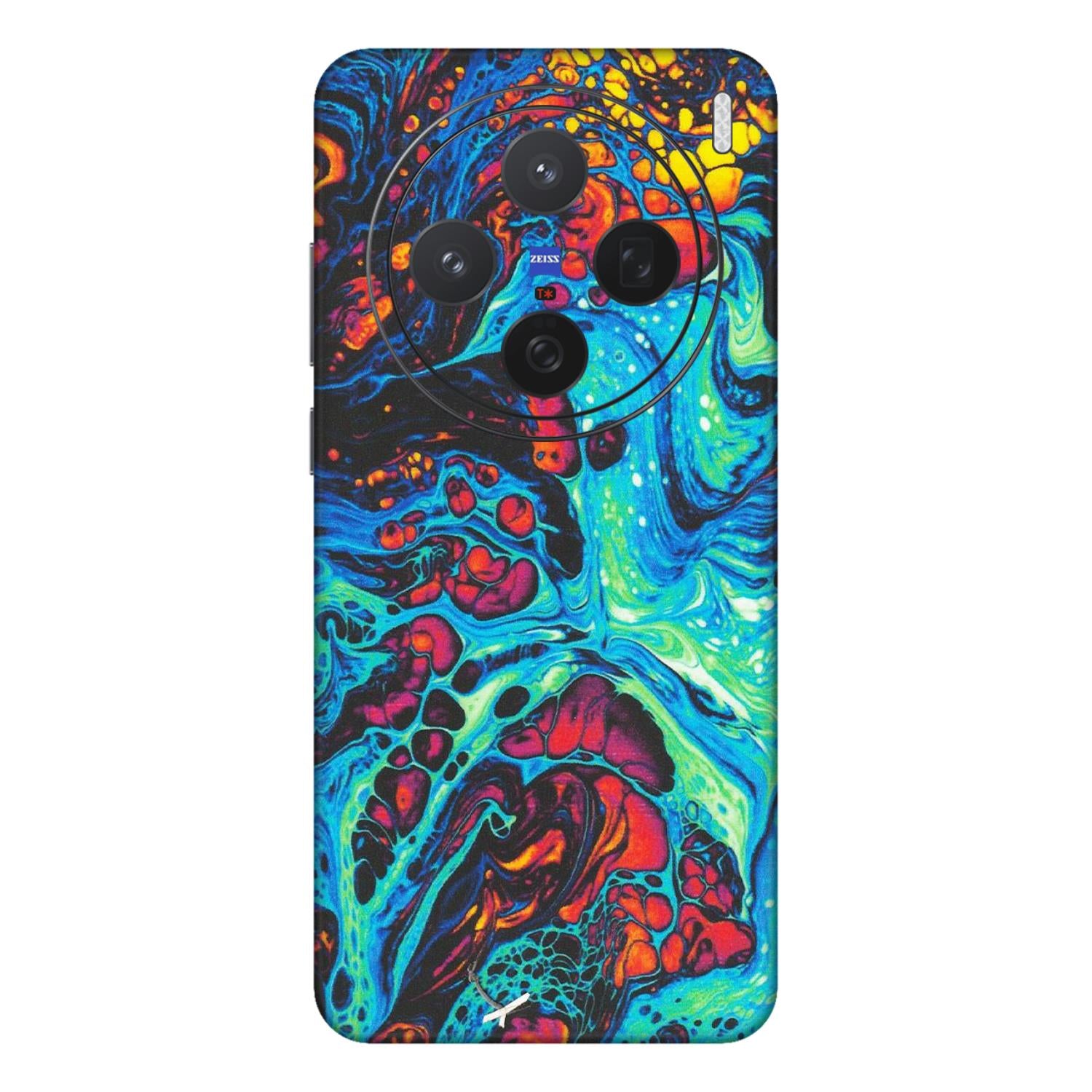 VIVO Z/V/X/T/U/S Series Phone Skins (All Models) - Majestic Galactic Marbel - Matte Finish (M-85) Vivo X200 (5G)