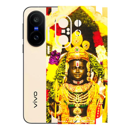 VIVO Z/V/X/T/U/S Series Phone Skins (All Models) - Ram Lalla Ayodhya - 3D Embossed Finish (L-103) Vivo X200 FE