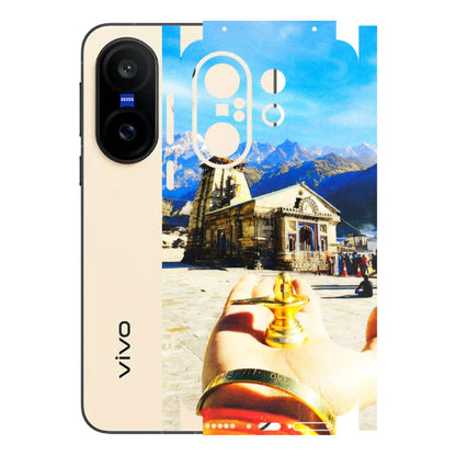 VIVO Z/V/X/T/U/S Series Phone Skins (All Models) - Beauty of Kedarnath - 3D Embossed Finish (L-108) Vivo X200 FE