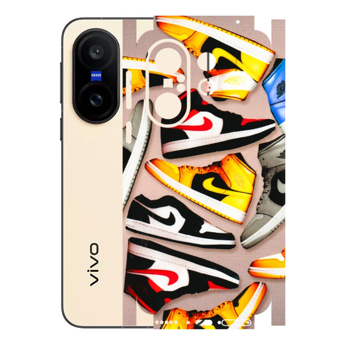 VIVO Z/V/X/T/U/S Series Phone Skins (All Models) - Sneaker Lover - 3D Embossed Finish (L-135) Vivo X200 FE