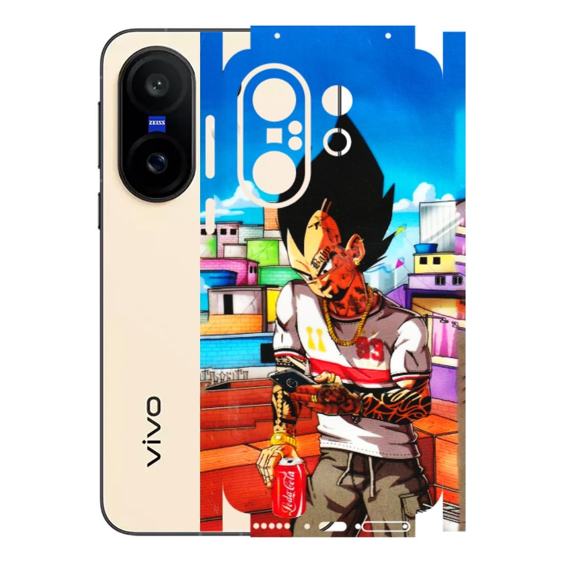 VIVO Z/V/X/T/U/S Series Phone Skins (All Models) - Vegeta - 3D Embossed Finish (L-136) Vivo X200 FE