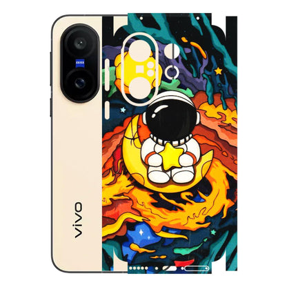VIVO Z/V/X/T/U/S Series Phone Skins (All Models) - Baby Astronaut - 3D Embossed Finish (L-197) Vivo X200 FE