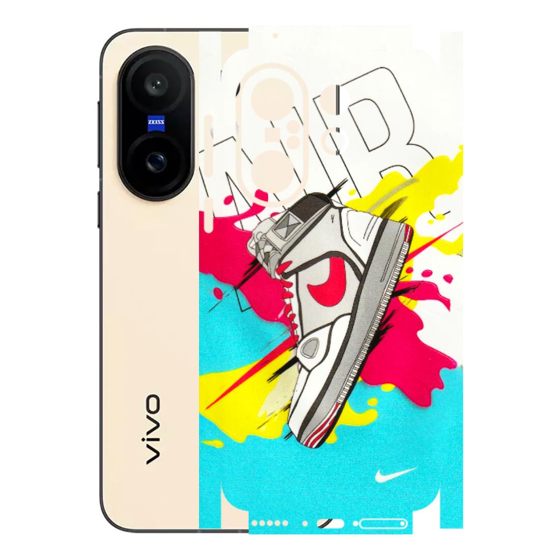 VIVO Z/V/X/T/U/S Series Phone Skins (All Models) - Sneaker - 3D Embossed Finish (L-207) Vivo X200 FE