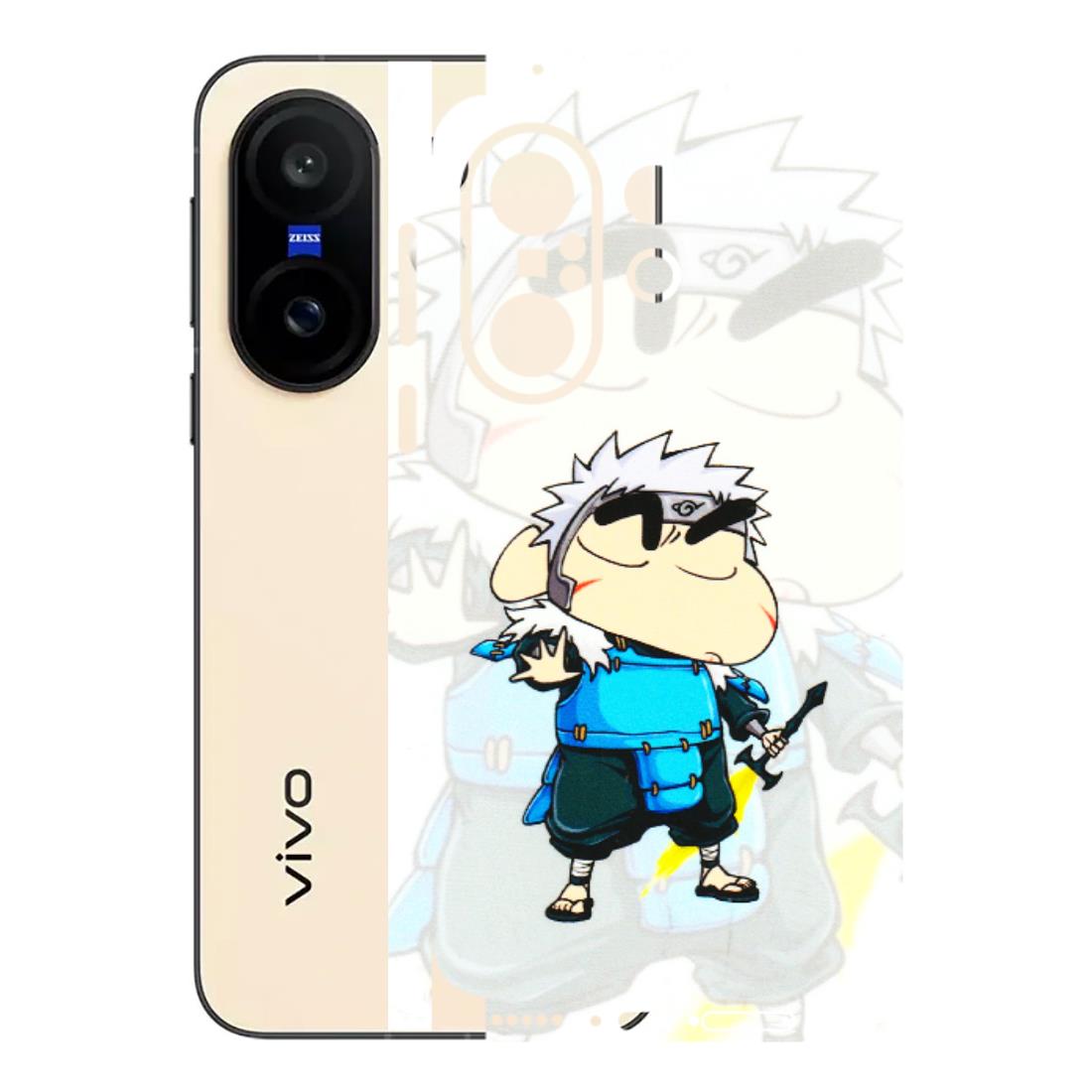 VIVO Z/V/X/T/U/S Series Phone Skins (All Models) - Angry Young Shinchan - 3D Embossed Finish (L-226) Vivo X200 FE