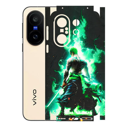 VIVO Z/V/X/T/U/S Series Phone Skins (All Models) - Zoro Sword - 3D Embossed Finish (L-241) Vivo X200 FE