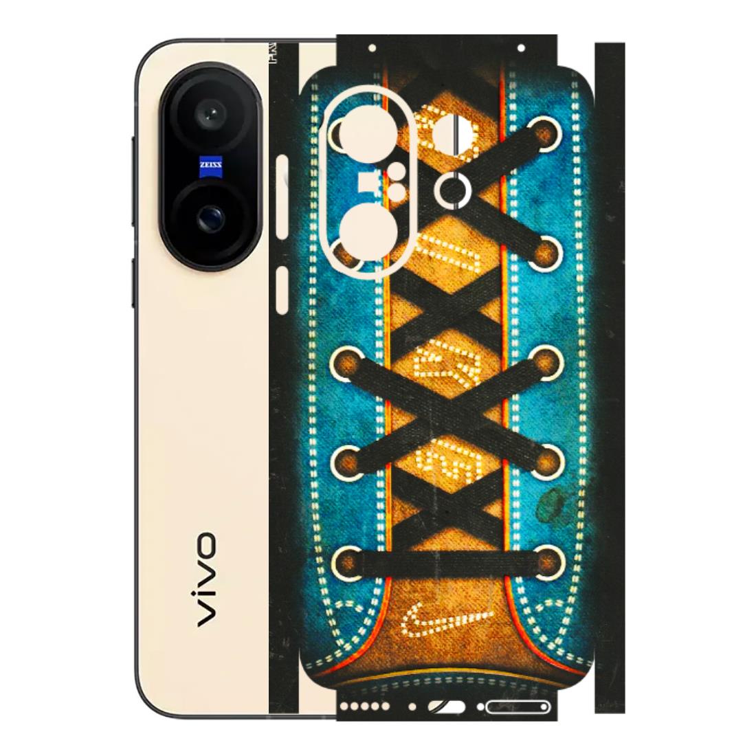 VIVO Z/V/X/T/U/S Series Phone Skins (All Models) - Sneakers Lover Nike - 3D Embossed Finish (L-262) Vivo X200 FE