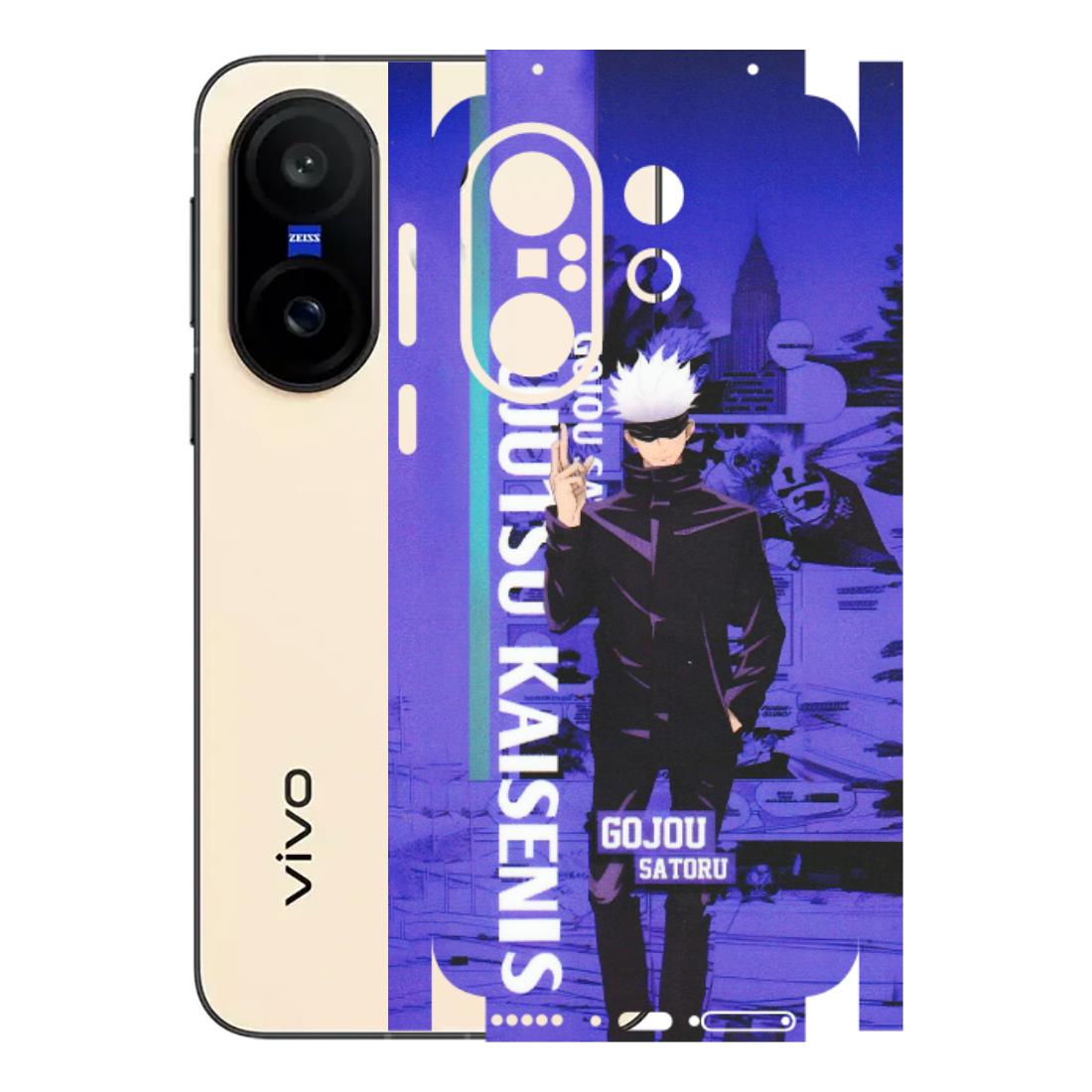 VIVO Z/V/X/T/U/S Series Phone Skins (All Models) - Jujutsu Kaisen Gojo - Matte Finish (M-05) Vivo X200 FE