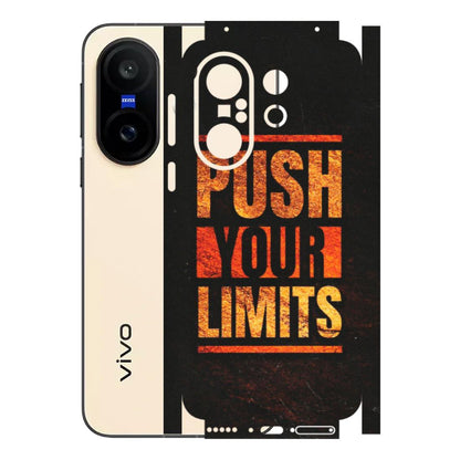 VIVO Z/V/X/T/U/S Series Phone Skins (All Models) - Push Your Limits - Matte Finish (M-118) Vivo X200 FE