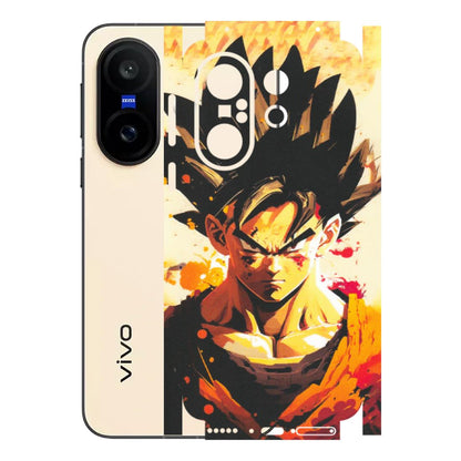 VIVO Z/V/X/T/U/S Series Phone Skins (All Models) - Angry Goku - Matte Finish (M-12) Vivo X200 FE