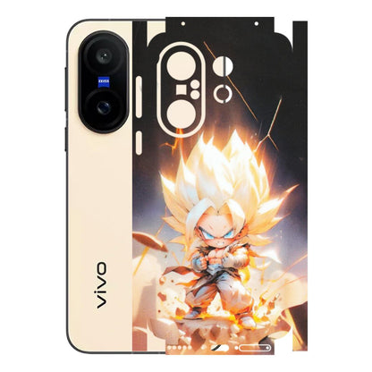 VIVO Z/V/X/T/U/S Series Phone Skins (All Models) - Goku Dragon Cute Anime - Matte Finish (M-131) Vivo X200 FE