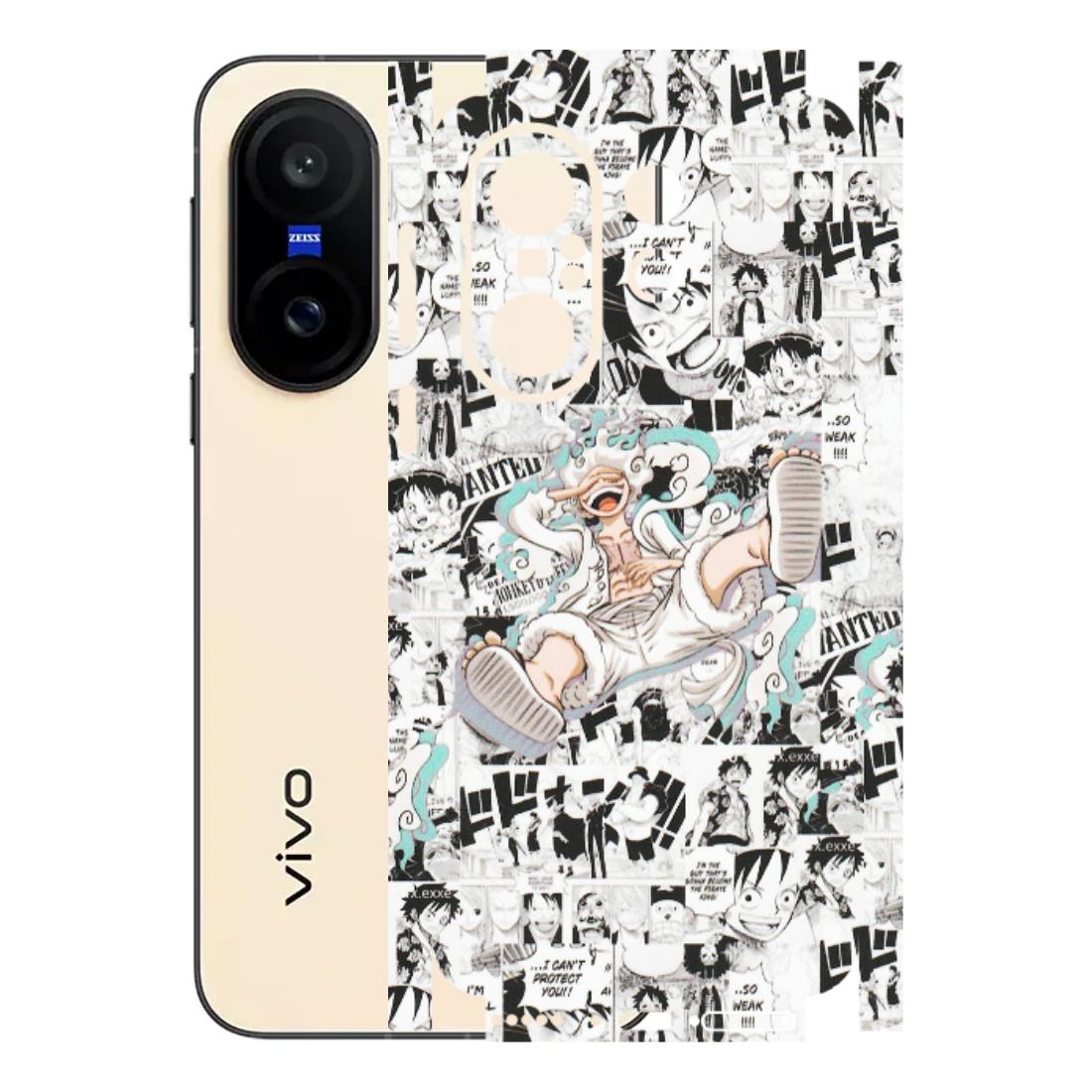 VIVO Z/V/X/T/U/S Series Phone Skins (All Models) - One Piece Comic - Matte Finish (M-168) Vivo X200 FE