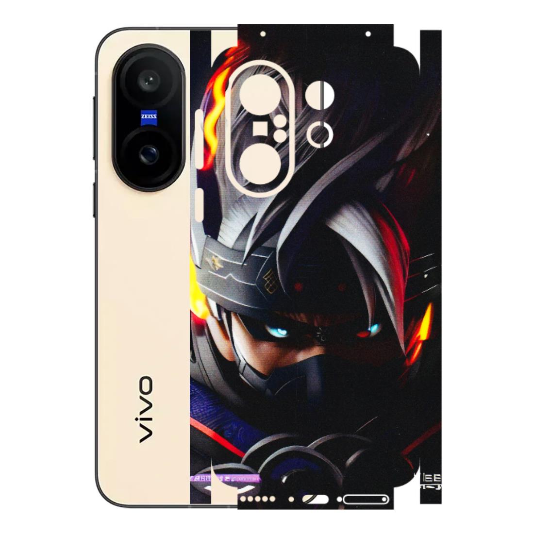 VIVO Z/V/X/T/U/S Series Phone Skins (All Models) - Nennya Naruto Anime - Matte Finish (M-174) Vivo X200 FE