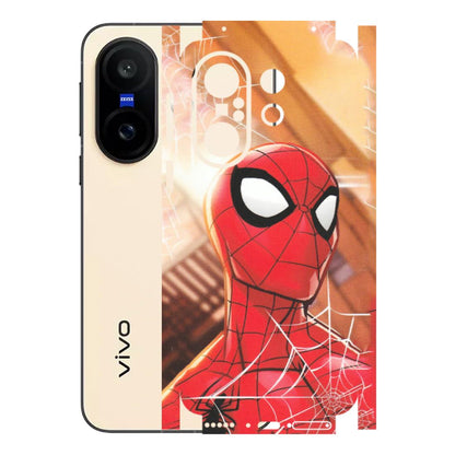 VIVO Z/V/X/T/U/S Series Phone Skins (All Models) - Spiderman Face New - Matte Finish (M-41) Vivo X200 FE