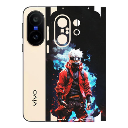 VIVO Z/V/X/T/U/S Series Phone Skins (All Models) - Kakashi Hatake Naruto - Matte Finish (M-60) Vivo X200 FE
