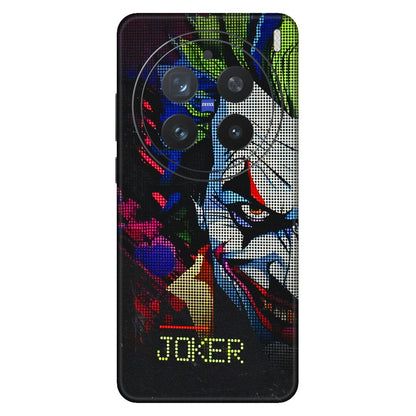 VIVO Z/V/X/T/U/S Series Phone Skins (All Models) - Joker Dot Matrix - 3D Embossed Finish (L-08) Vivo X200 Pro (5G)