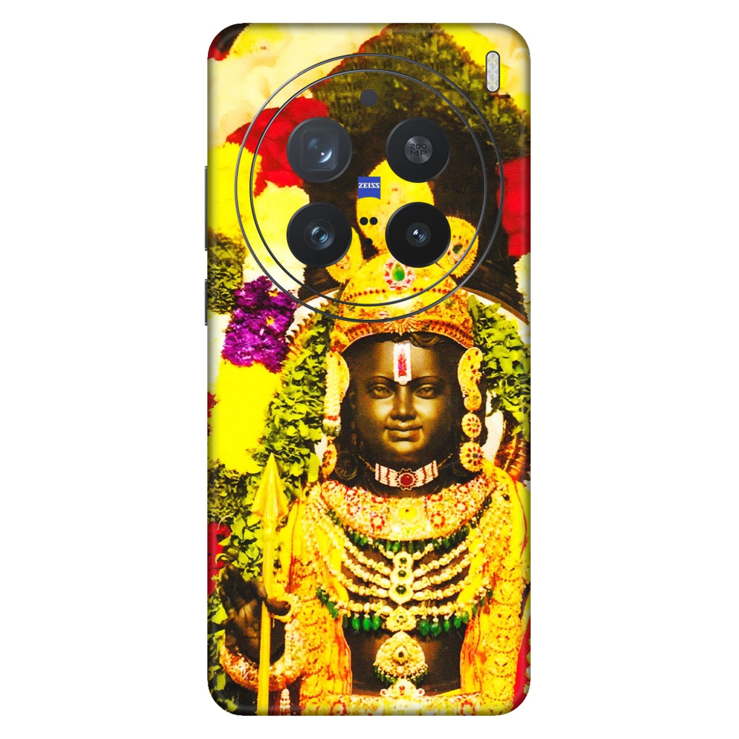 VIVO Z/V/X/T/U/S Series Phone Skins (All Models) - Ram Lalla Ayodhya - 3D Embossed Finish (L-103) Vivo X200 Pro (5G)