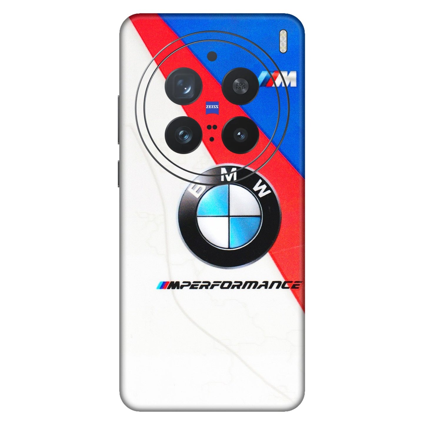 VIVO Z/V/X/T/U/S Series Phone Skins (All Models) - BM Performance Car Lover - 3D Embossed Finish (L-10) Vivo X200 Pro (5G)