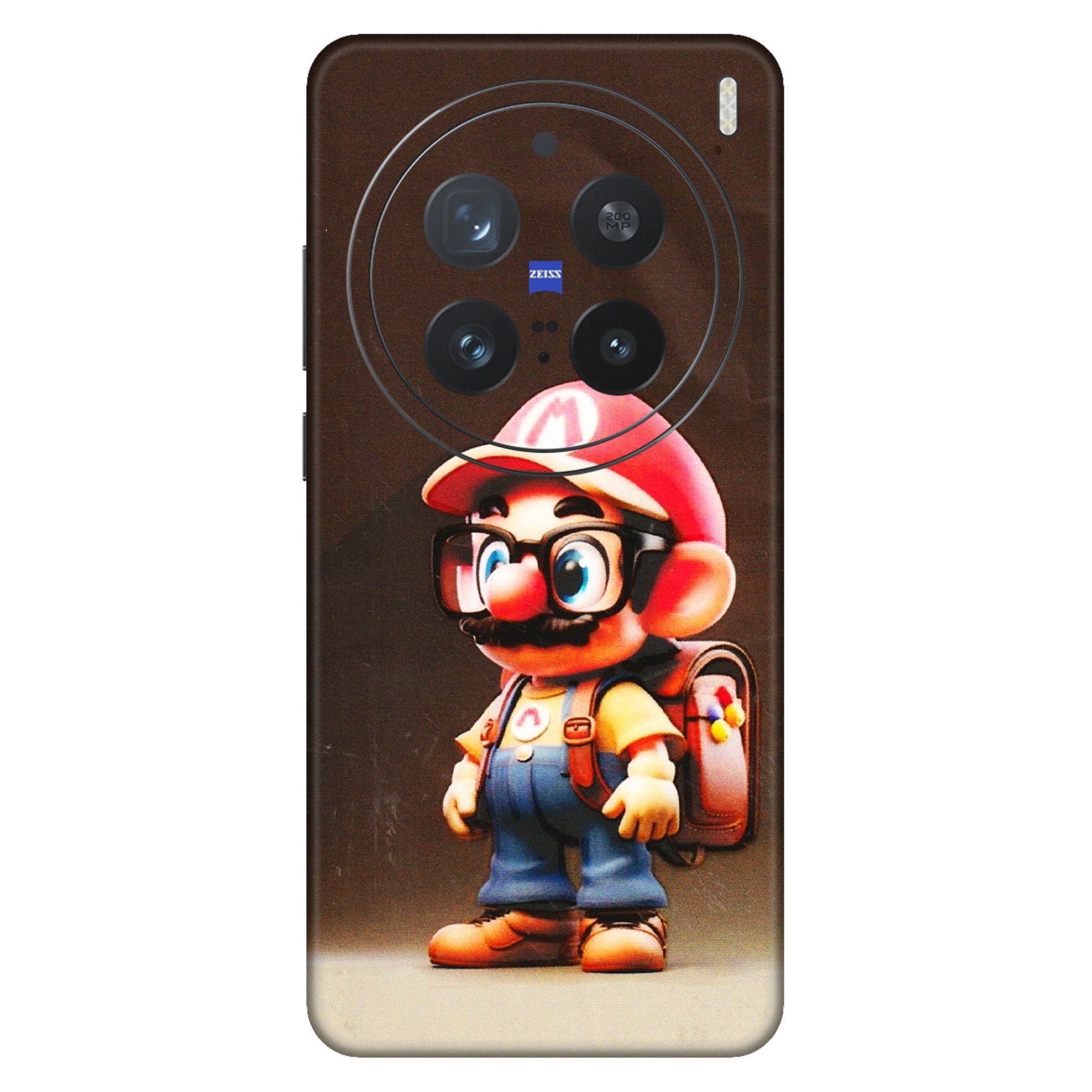 VIVO Z/V/X/T/U/S Series Phone Skins (All Models) - Little Mario - 3D Embossed Finish (L-119) Vivo X200 Pro (5G)