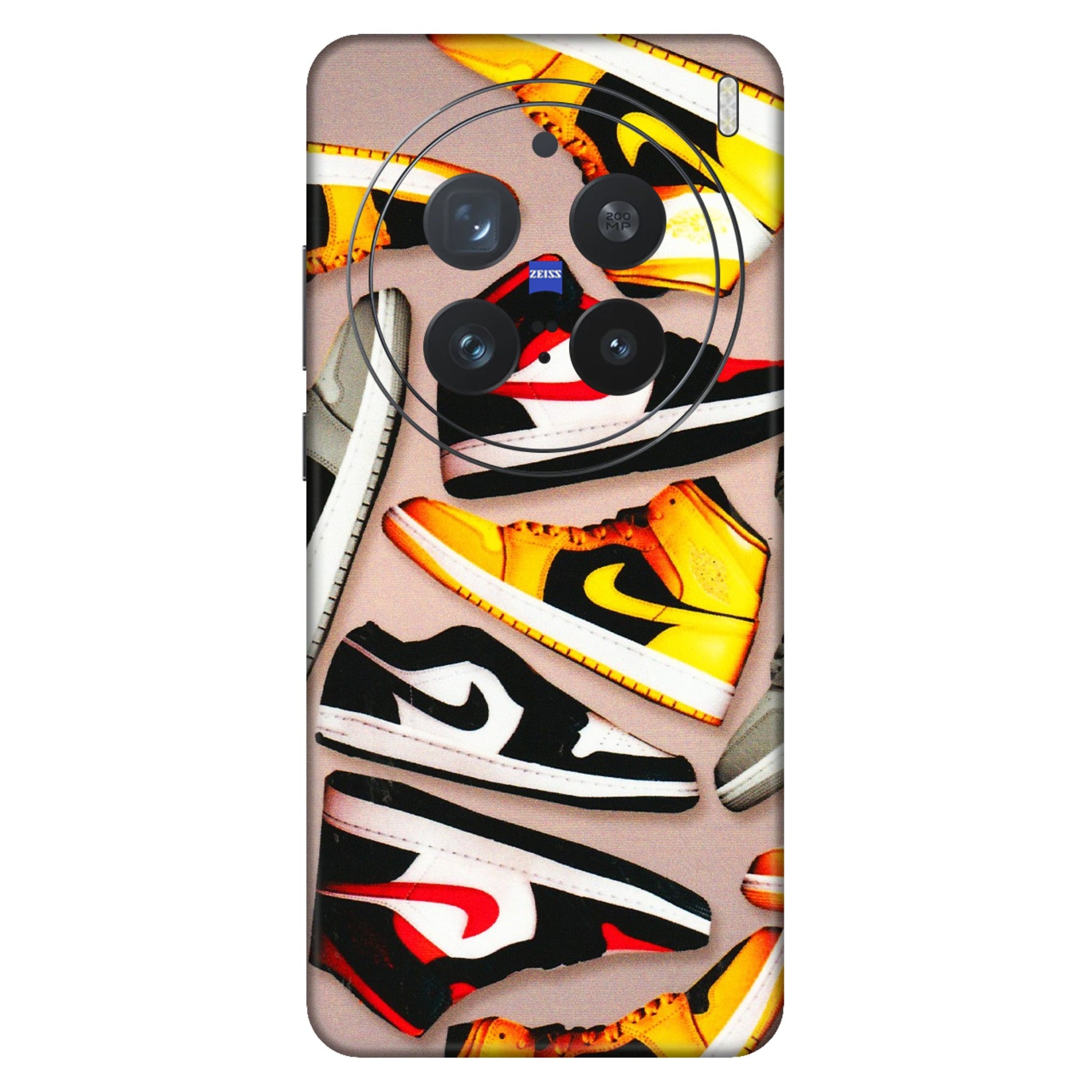 VIVO Z/V/X/T/U/S Series Phone Skins (All Models) - Sneaker Lover - 3D Embossed Finish (L-135) Vivo X200 Pro (5G)