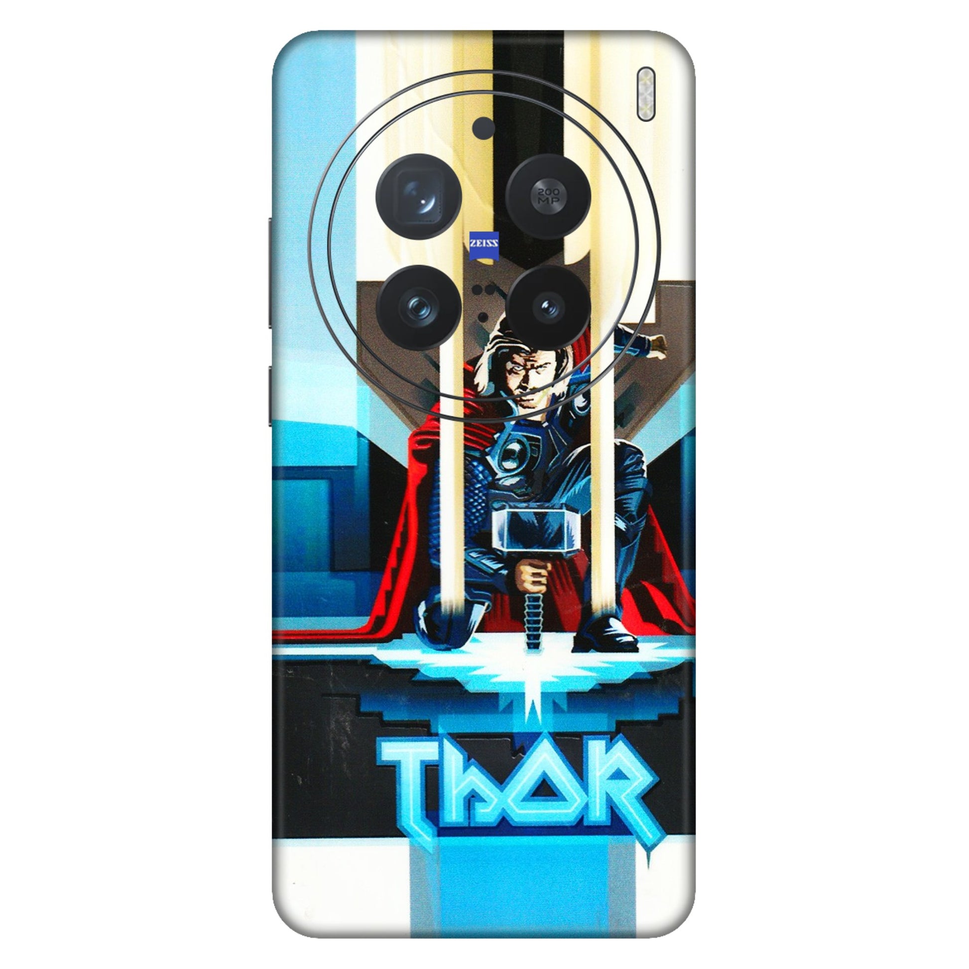 VIVO Z/V/X/T/U/S Series Phone Skins (All Models) - Thor - 3D Embossed Finish (L-137) Vivo X200 Pro (5G)