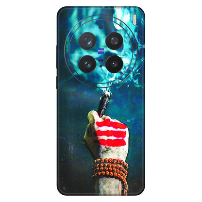 VIVO Z/V/X/T/U/S Series Phone Skins (All Models) - Mahadev Bhakt - 3D Embossed Finish (L-146) Vivo X200 Pro (5G)