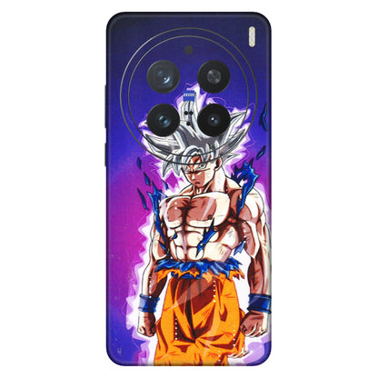 VIVO Z/V/X/T/U/S Series Phone Skins (All Models) - Goku Purple Anime - 3D Embossed Finish (L-147) Vivo X200 Pro (5G)