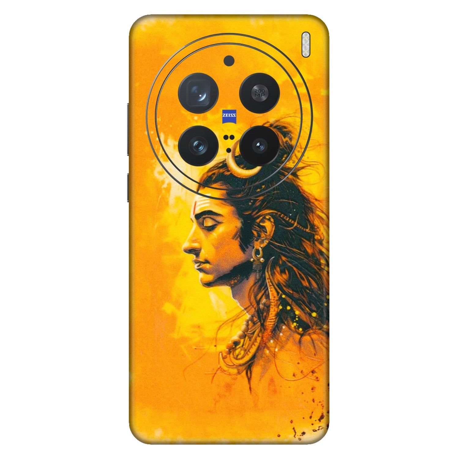 VIVO Z/V/X/T/U/S Series Phone Skins (All Models) - Shiv Shakti - 3D Embossed Finish (L-14) Vivo X200 Pro (5G)