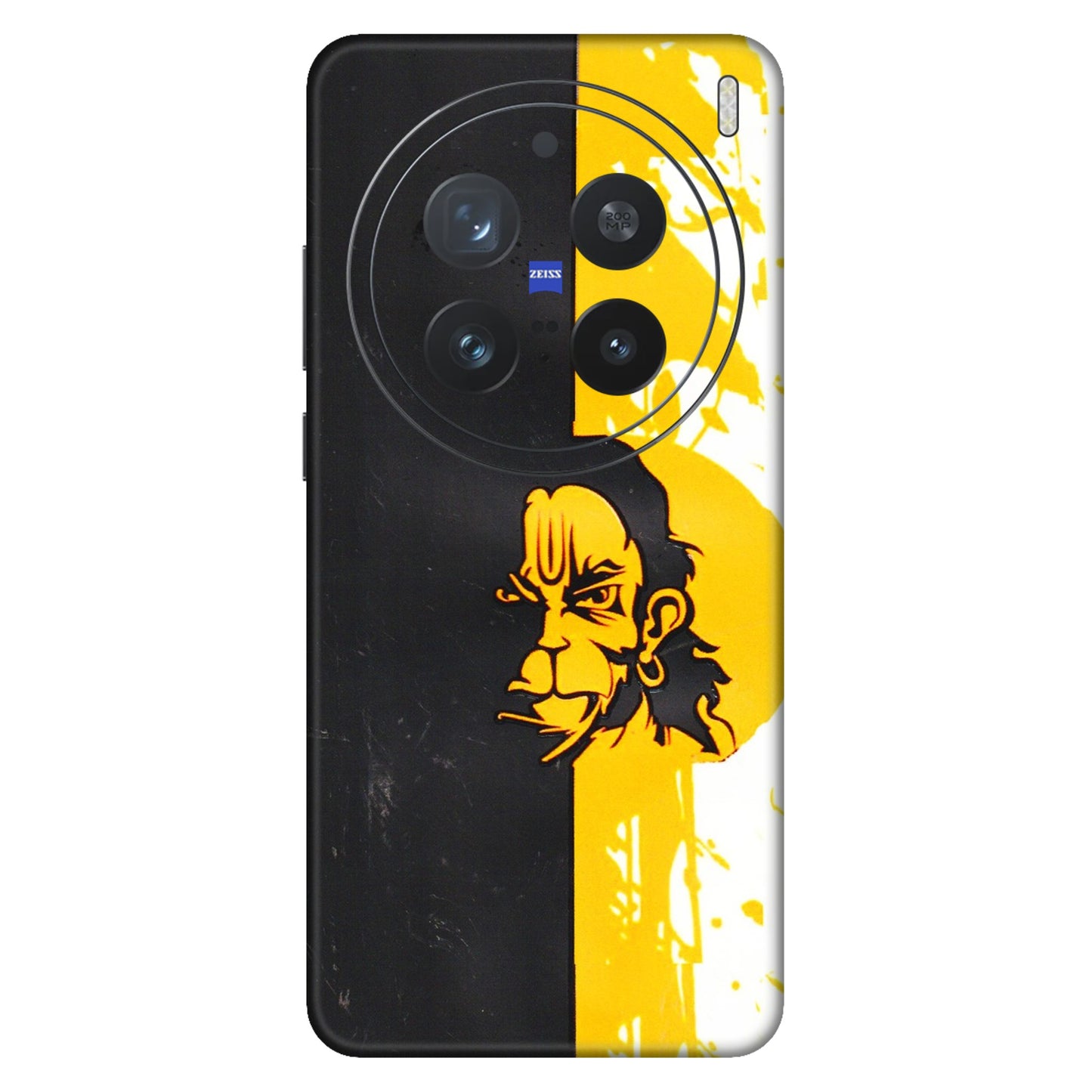 VIVO Z/V/X/T/U/S Series Phone Skins (All Models) - Bajrangbali - 3D Embossed Finish (L-151) Vivo X200 Pro (5G)