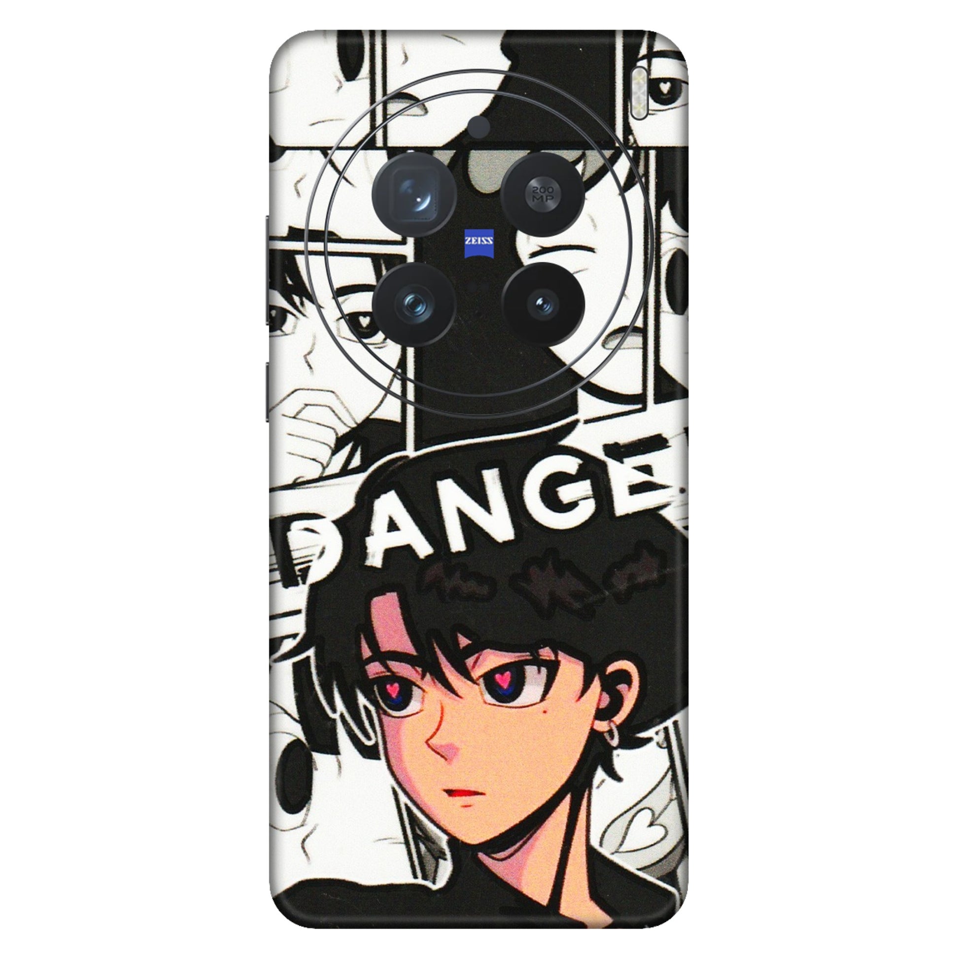 VIVO Z/V/X/T/U/S Series Phone Skins (All Models) - Danger Anime - 3D Embossed Finish (L-155) Vivo X200 Pro (5G)