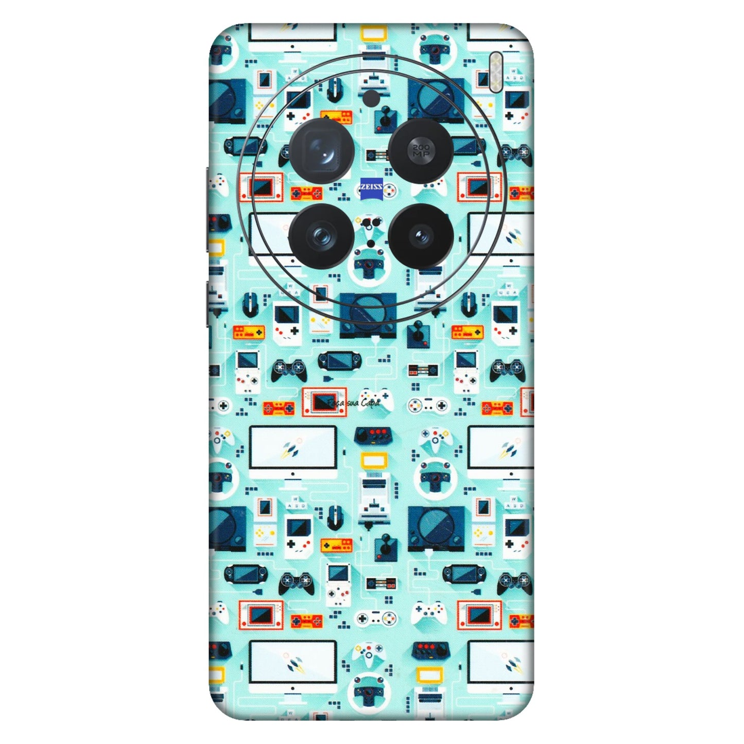 VIVO Z/V/X/T/U/S Series Phone Skins (All Models) - Gadgets Doodle - 3D Embossed Finish (L-184) Vivo X200 Pro (5G)