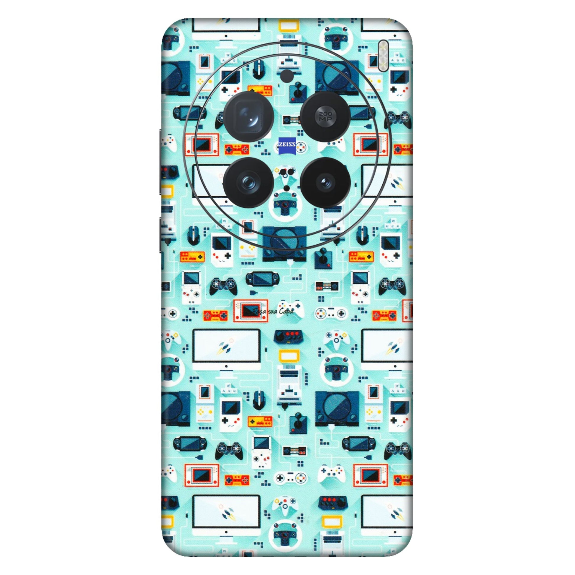 VIVO Z/V/X/T/U/S Series Phone Skins (All Models) - Gadgets Doodle - 3D Embossed Finish (L-184) Vivo X200 Pro (5G)