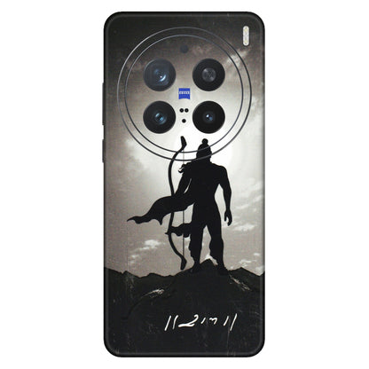 VIVO Z/V/X/T/U/S Series Phone Skins (All Models) - Jai Siya Ram - 3D Embossed Finish (L-200) Vivo X200 Pro (5G)
