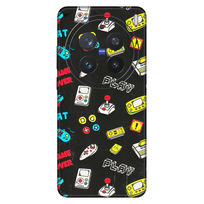 VIVO Z/V/X/T/U/S Series Phone Skins (All Models) - Gaming Doodles - 3D Embossed Finish (L-224) Vivo X200 Pro (5G)