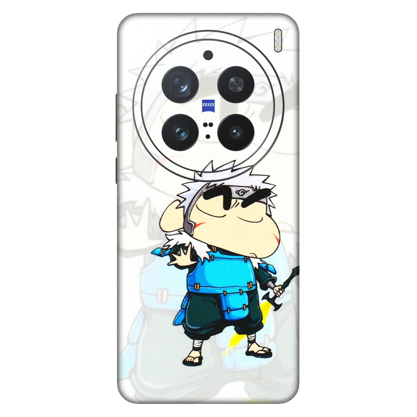 VIVO Z/V/X/T/U/S Series Phone Skins (All Models) - Angry Young Shinchan - 3D Embossed Finish (L-226) Vivo X200 Pro (5G)