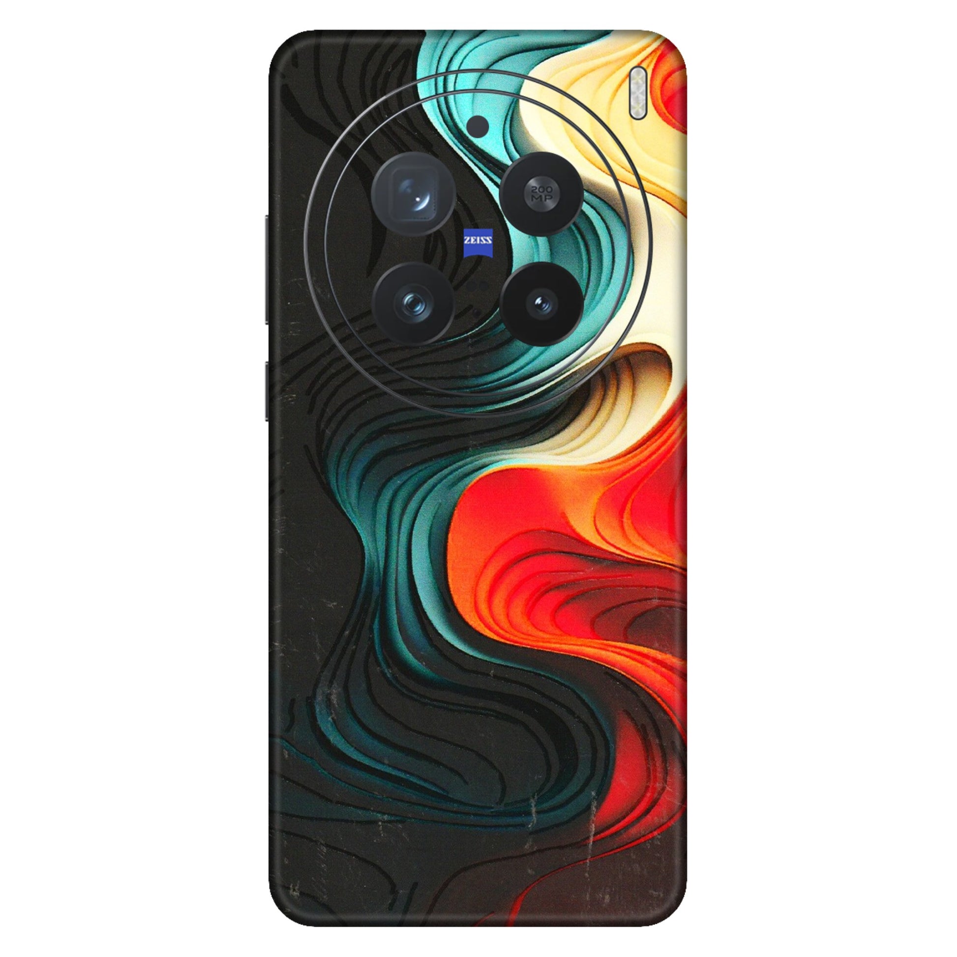 VIVO Z/V/X/T/U/S Series Phone Skins (All Models) - The Silky Swirl - 3D Embossed Finish (L-240) Vivo X200 Pro (5G)