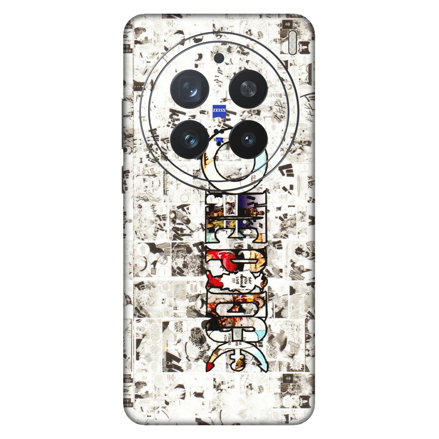 VIVO Z/V/X/T/U/S Series Phone Skins (All Models) - One Piece Manga - 3D Embossed Finish (L-26) Vivo X200 Pro (5G)