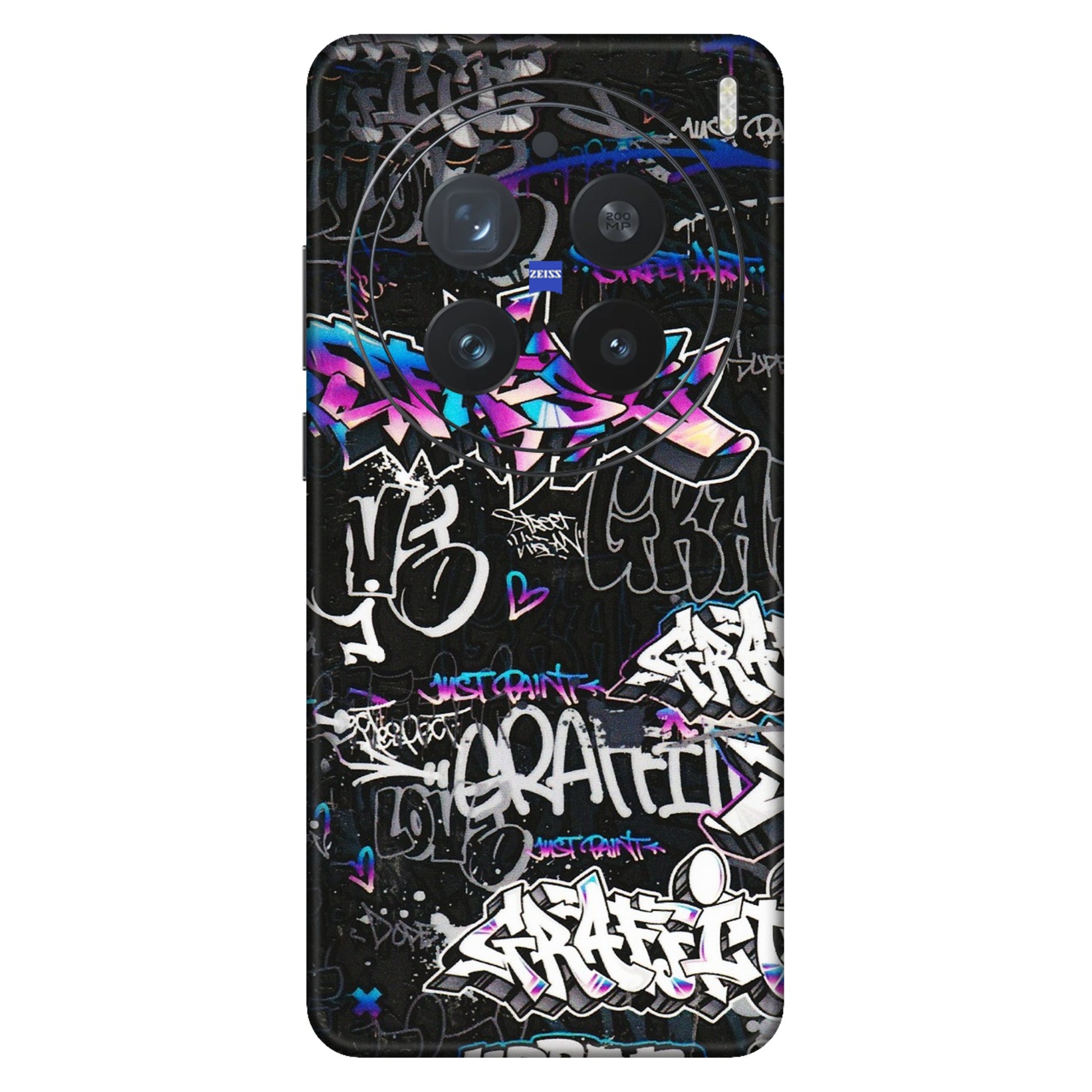 VIVO Z/V/X/T/U/S Series Phone Skins (All Models) - Graffiti Killer - 3D Embossed Finish (L-274) Vivo X200 Pro (5G)