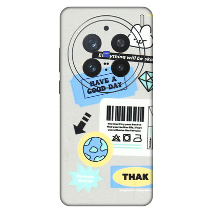 VIVO Z/V/X/T/U/S Series Phone Skins (All Models) - Will Be Okay Design - 3D Embossed Finish (L-316) Vivo X200 Pro (5G)