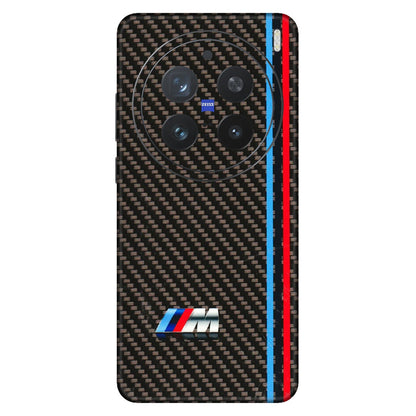 VIVO Z/V/X/T/U/S Series Phone Skins (All Models) - BM Carbon Fiber Feels - 3D Embossed Finish (L-38) Vivo X200 Pro (5G)