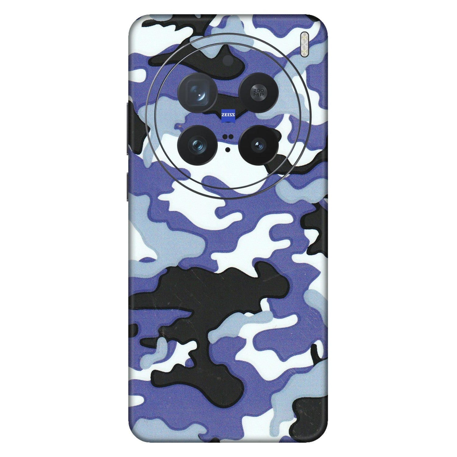 VIVO Z/V/X/T/U/S Series Phone Skins (All Models) - Powerfull Military Camoflauge - 3D Embossed Finish (L-49) Vivo X200 Pro (5G)