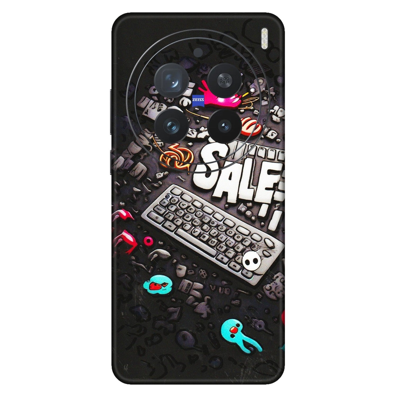 VIVO Z/V/X/T/U/S Series Phone Skins (All Models) - Gadgets Sale - 3D Embossed Finish (L-50) Vivo X200 Pro (5G)