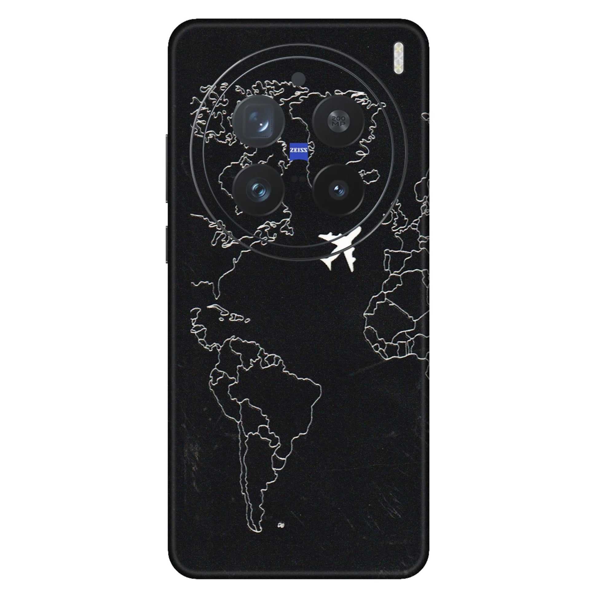 VIVO Z/V/X/T/U/S Series Phone Skins (All Models) - Never Ending Travel - 3D Embossed Finish (L-79) Vivo X200 Pro (5G)