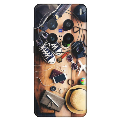 VIVO Z/V/X/T/U/S Series Phone Skins (All Models) - Travel Wanderlust - Matte Finish (M-133) Vivo X200 Pro (5G)