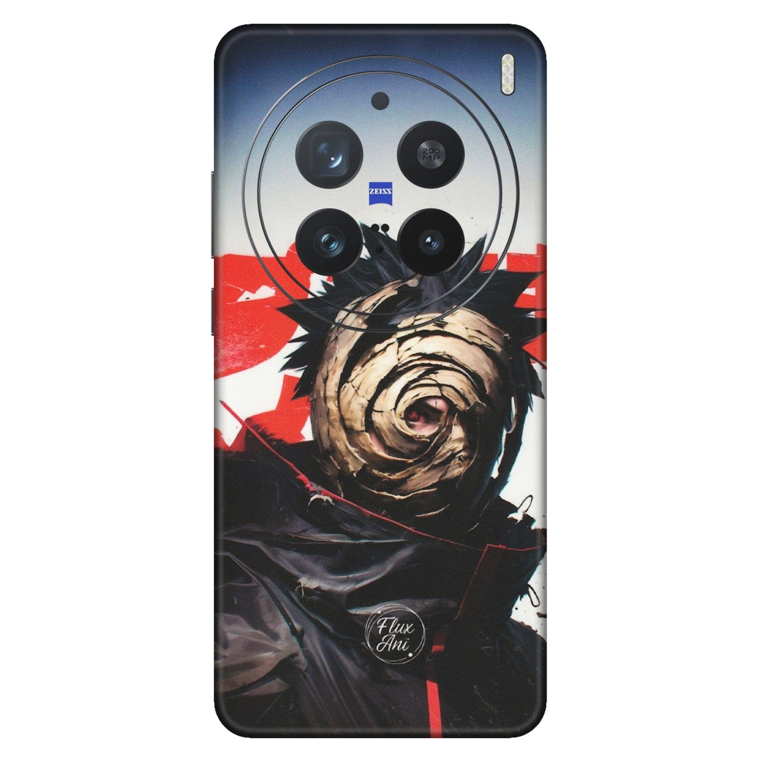 VIVO Z/V/X/T/U/S Series Phone Skins (All Models) - Obito Uchiha Cool Anime - Matte Finish (M-134) Vivo X200 Pro (5G)
